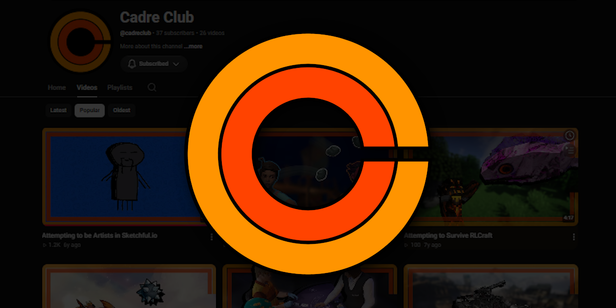 The Cadre Club crew